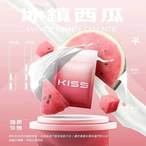 煙彈-鎧斯-KIS5-電子菸彈-冰鎮西瓜口味 煙彈 鎧斯 KIS5 電子菸彈 冰鎮西瓜口味