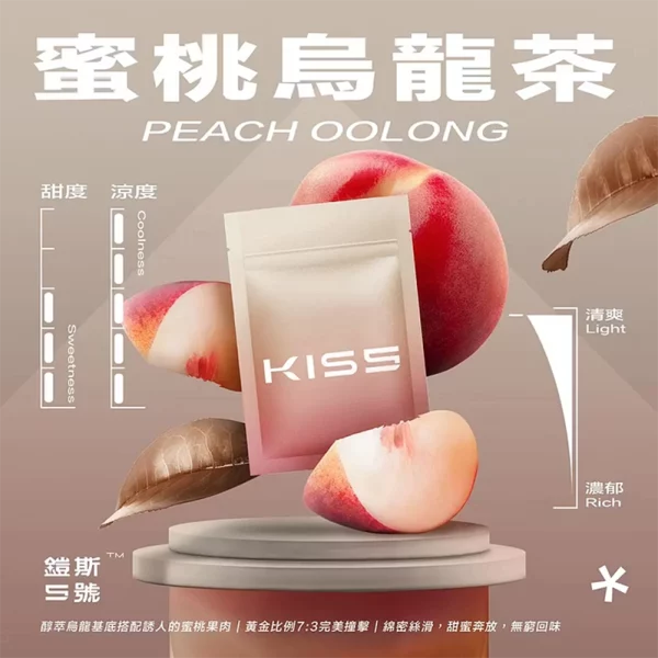煙彈-鎧斯-KIS5-電子菸彈-蜜桃烏龍茶口味 煙彈 鎧斯 KIS5 電子菸彈 蜜桃烏龍茶口味